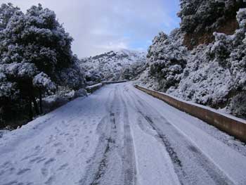 Neve a Villacidro